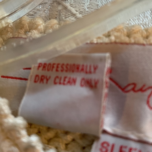 Vintage Sheila Raymond Woman’s Puffed Sleeve Short Sweater,size M - Picture 9 of 10